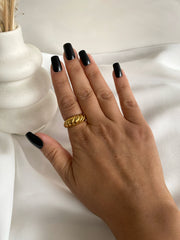 Twisted Gold Ring